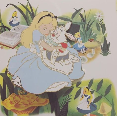 Kidcore Nostalgia, Rabbit Alice In Wonderland, Alice In Wonderland White Rabbit, Wonderland Aesthetic, Creative Pumpkin Painting, Alice In Wonderland Artwork, Alice In Wonderland 1951, Wonderland Artwork, Alice In Wonderland Aesthetic