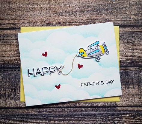 Father's Day Card Greeting Card Inspiration, Lawn Fawn Stamps, Lawn Fawn Cards, Father's Day Cards, Boy Cards, Dad Cards, Fathers Day Crafts, Father's Day Card, Lawn Fawn