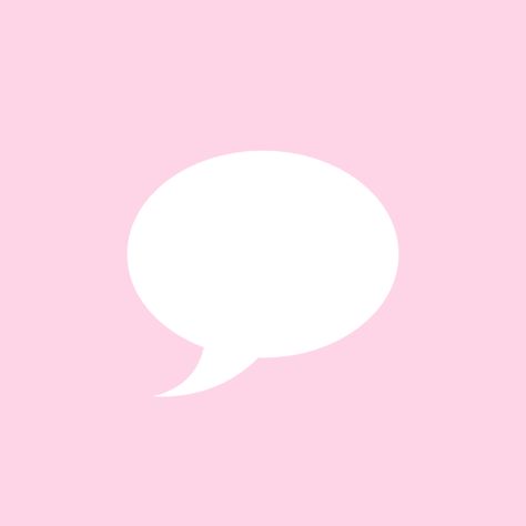 Message Logo Aesthetic, Pink Imessage Icon, Pink App Icon Messages, Pink Message Logo, Messages Widget Icon, Messages Pink Icon, Cute Text Icon, Iphone Messages Icon, Text App Icon