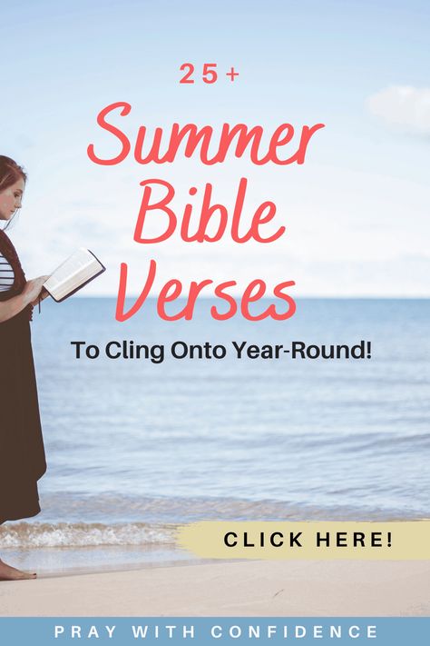 Wondering about the seasons of life? Maybe you are struggling through summer. Here are 25+ summer Bible verses to cling onto- not only this summer but year-round! What God can teach us about preparation and being the light of Jesus! Summer Bible Verses, Teacher Bible Verse, Verses For Teachers, Family Bible Verses, Marriage Bible Verses, Healing Verses, Summer Journal, Motivational Bible Verses, Bible Verses About Strength