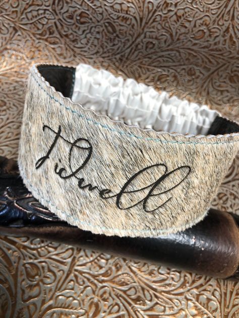 Custom Cowhide Wedding Garter Leg Garter. Name Date Brand - Etsy Canada Cowhide Wedding, Country Western Wedding, Bride Garter, Western Themed Wedding, Leather Garter, Country Bride, Cowboy Wedding, Leg Garter, Wedding Garters