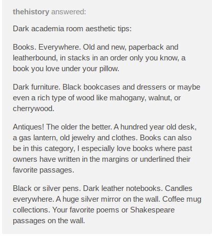 Dark Academia Must Haves, Dark Academia Tips, Academia Aesthetic Room, Dark Academia Things, Chaotic Academia Aesthetic, Darkacademia Aesthetic, Darkest Academia, Dark Academia Room, Dark Academic