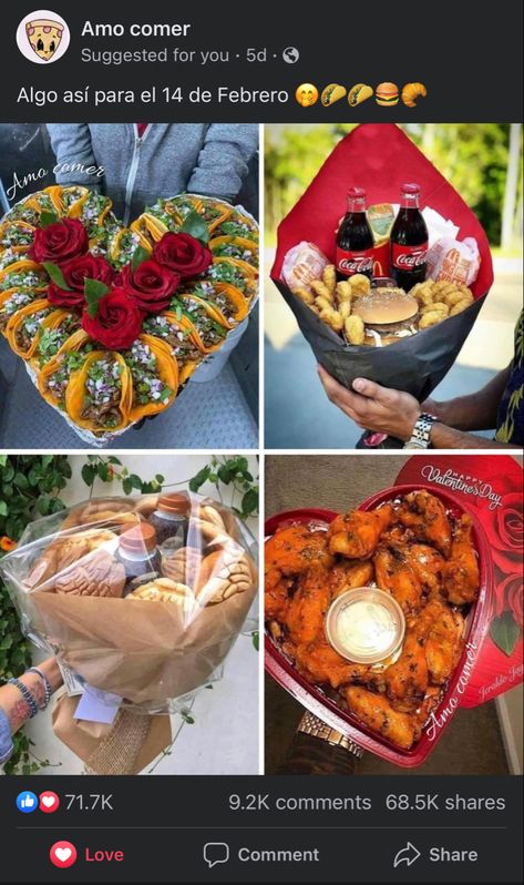 Comida tacos conchas san valentine valentine pls someone buy me this San Valentine, Food Gifts, Coca Cola, Valentine Gifts, Tacos, Coco, Yummy Food, Valentines, Gifts