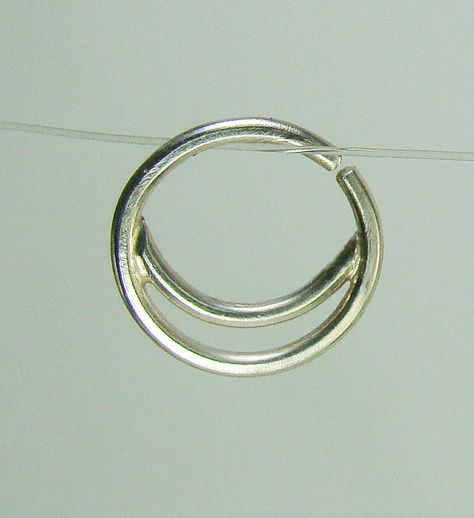 moon septum septum piercing Half moon by ShirazelohevJewelry Bohemian Nickel-free Round Septum Ring, Nickel-free Small Hoop Septum Ring In Sterling Silver, Nickel-free Sterling Silver Septum Ring, Bohemian Nickel-free Septum Ring, Nickel-free Silver Metal Septum Ring, Nose Ring Septum, Unique Nose Rings, Nostril Ring, Septum Nose