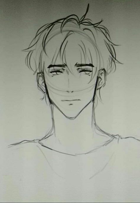 Male Head Side View Drawing, Hair Art Base Male, How To Draw Anime Guys Face, Boy Hair Drawing Side View, Drawing Guy Hair, How To Draw Anime Men, Manga Male Face, How To Draw Male Head, Guy Side View