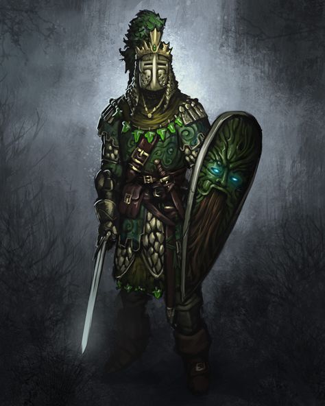 Absolutely massive collection of Character Art - Album on Imgur Green Knight, Knight Art, Manama, Fantasy Male, Fantasy Armor, Armor Concept, Warhammer Fantasy, Fantasy Warrior, Arte Fantasy