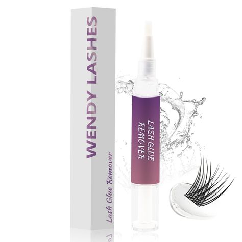 PRICES MAY VARY. Suitable For Eyelash Extension/Cluster Lashes/Strip Eyelashes Glue DUAL-USE: the lash glue remover has a wide range of uses, and adopts a new cleaning formula, which can clean both the eyelash extension glue and the cluster eyelash glue, mild and not irritating, and is suitable for sensitive skin. Packaging Upgrade: Wendy's eyelash remover adopting rotary squeeze pen type packaging, the end of the pen tube can be rotated and squeezed out of the lash glue remover, which is more c Self Adhesive Eyelashes, Eyelash Remover, Eyelash Clusters, Skin Packaging, Eyelashes Glue, Glue Remover, Cluster Eyelashes, Cluster Lashes, Diy Eyelash Extensions