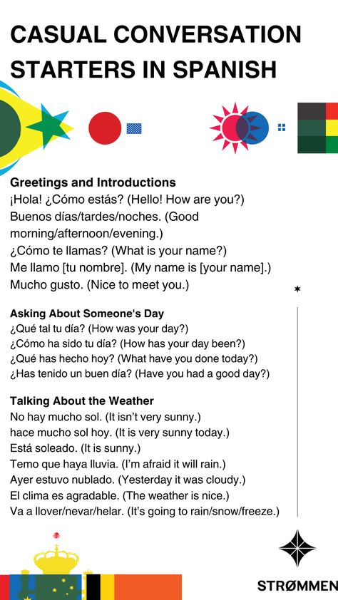 Spanish Questions Conversation Starters, Conversation In Spanish, Spanish Conversation Starters, Spanish Conversation Practice, Simple Spanish Sentences, Learning Espanol, Basic Spanish Conversation, Spanish Question Words, Spanish Tips