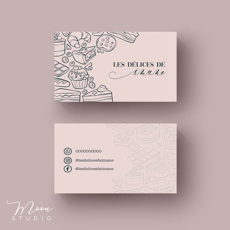 Graphic Designer Card, Handmade Logo Design, Transparent Business Cards, Social Media Business Cards, Coffee Shop Business, Bakery Business Cards, Buisness Cards, Handmade Logo, Qr Code Business Card