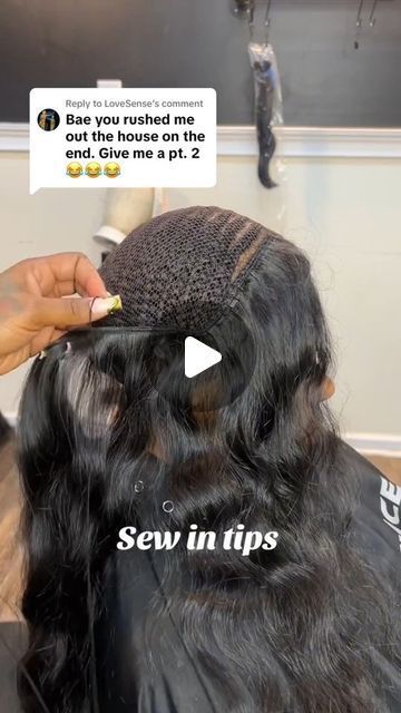 Sogoodhair / DIY eyelash-Amilice on Instagram: "Sew in tips 
💛DM for wig link or click my bio link to get
——
💛Get catalog contact me.
💛WhatsApp number:+8617853265578
√ 100% virgin human hair wigs, bundles,closure& frontal/DIY eyelashes
.
Cr-TK:  gracefullycrowned
#wigs #lacewig #lacefrontwigs #wigsforblackwomen #wigtutorial #wigsnatched #blackhairstyles #wigslayer #lacewigs #meltdown #meltedhairline #wiginstall #wiginstallation #wiglife #wigstyling #pixiecut #queenshairstylist #masterstylist #bodywavehair #straightwig #curlywig #bobwigs #silkpressqueen #blackgirlmagic #laceclosurewig #wigunits 
#ponytailextension #eyelashes" 5 By 5 Closure Wig, Sew In Side Part, Side Part Quick Weave, Thining Hair, Diy Hair Wig, Vixen Sew In, Frontals Sew In, Wig Install, Ponytail Extension