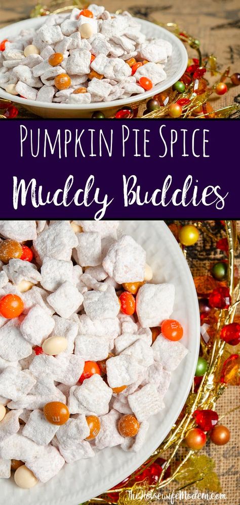 Pumpkin Spice Muddy Buddies Recipe, Fall Muddy Buddies Recipe, Pumpkin Pie Spice Mix Recipes, Pumpkin Spice Puppy Chow, Pumpkin Pie Spice Blondies, Shower Outdoor, Pumpkin Pie Spice Recipe, Pie Spice Recipe, Muddy Buddies