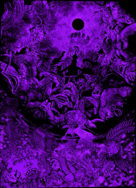 Purple Berserk Wallpaper, Purple Art Aesthetic Painting, Dark Purple Anime Wallpaper, Purple Anime Wallpaper, Purple Goth, Whatsapp Wallpapers Hd, Dark Purple Wallpaper, Purple Vibe, Goth Wallpaper