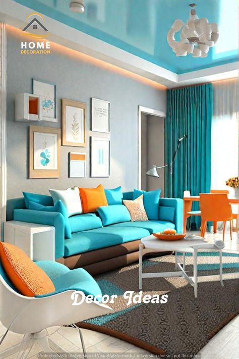 living room color combination, teal living rooms, living room color schemes, blue living room, teal living room ideas, teal living room color scheme, living room wall color, living room paint, dark green living room, color living room ideas, living room decor color, teal living room decor Living Room Ideas Teal, Teal Living Room Color Scheme, Color Living Room Ideas, Teal Living Room Ideas, Living Room Teal, Blue And Orange Living Room, Blue Living Room Color, Teal Living Room, Living Room Curtain Ideas