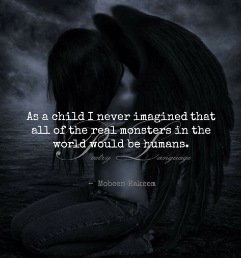 Twisted Angel Quotes, Dark Qoute Evil, Quote Attitude, Quote Anime, Be Careful Who You Trust The Devil Was Once An Angel, Angel And Demon Love Quote, Quote Instagram, Dark Gothic Art Fallen Angels, Real Monsters