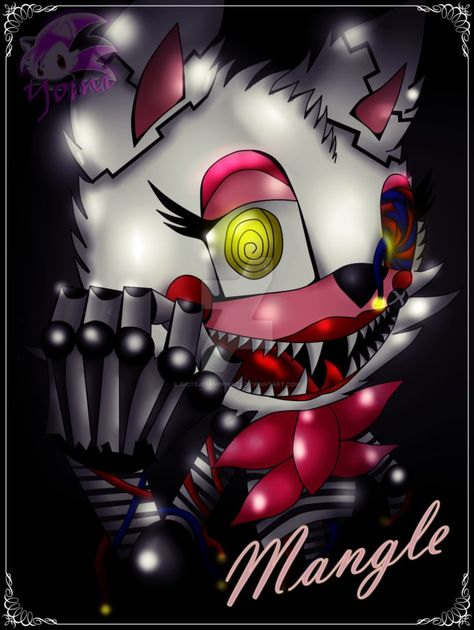 Mangle FNAF by NicteJeffMephiles Ballora Fanart, Fnaf Golden Freddy, Fnaf 5, Fnaf Baby, Fnaf Sl, Fnaf Sister Location, Animatronic Fnaf, Circus Baby, Fnaf Wallpapers