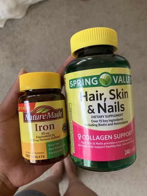 What Vitamins Help Your Hair Grow, Hide Your Bangs, Hairstyles To Hide Bangs, Vitamins Aesthetic, Vitamins For Clear Skin, Women Health Vitamins, Female Wellness, 5 Hairstyles, Multivitamin For Women