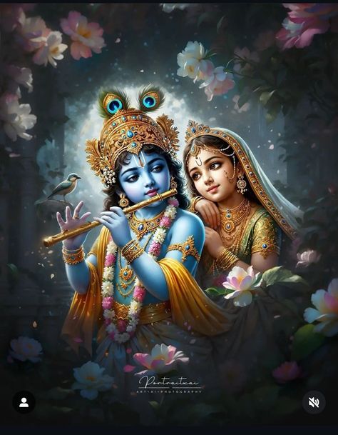 Cartoon Krishna, Unique Radha Krishna Images, Lyrical Poetry, Krishna And Radha, Radha And Krishna, Cute Owls Wallpaper, God Artwork, Moonlit Sky, Lord Shiva Statue