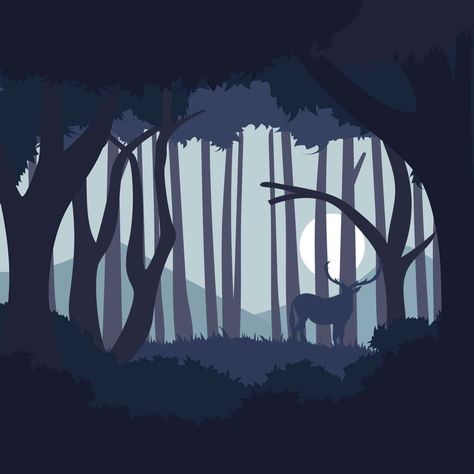 Download Dark Blue Abstract Forest illustration Vector Art. Choose from over a million free vectors, clipart graphics, vector art images, design templates, and illustrations created by artists worldwide! Save The Forest, Abstract Forest, Forest Drawing, Mountain Landscape Photography, Images Design, Lino Art, Pop Up Art, Layered Art, Art Apps