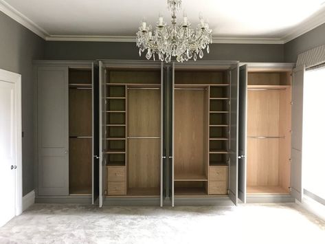 Built In Cupboards Bedroom, Closet Design Plans, Walk In Wardrobes, Farm Bedroom, Bedroom Built Ins, Bedroom Built In Wardrobe, Fresh Bedroom, Bespoke Wardrobe, Closet Built Ins