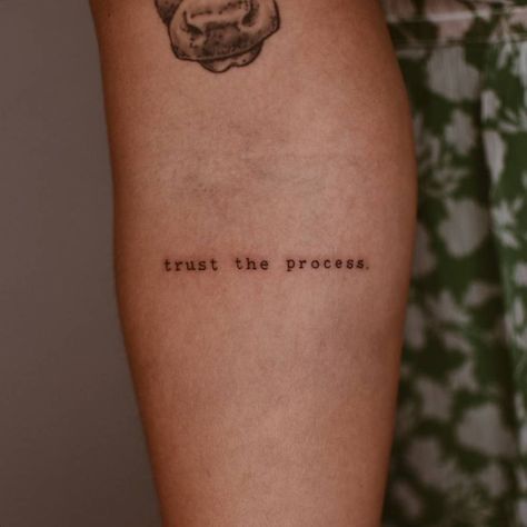 Live With Purpose Tattoo, You Will Get Through This Tattoo, Constantly Evolving Tattoo, Give Me Love Tattoo, Do It For The Story Tattoo, I Contain Multitudes Tattoo, Patience Is A Virtue Tattoo, Private Victories Tattoo, Live In The Present Tattoo