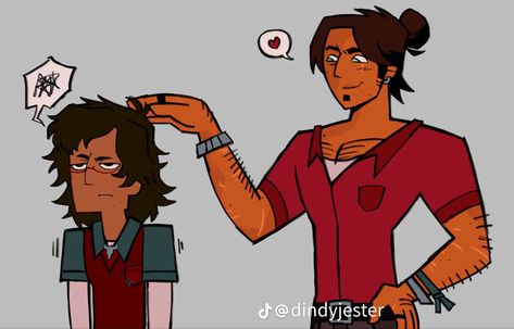 Alenoah Total Drama Fanart, Alenoah Total Drama, Alenoah Art, Alejandro Total Drama, Heather Total Drama, Dear Mom And Dad, Childhood Characters, Disventure Camp, Drama Total