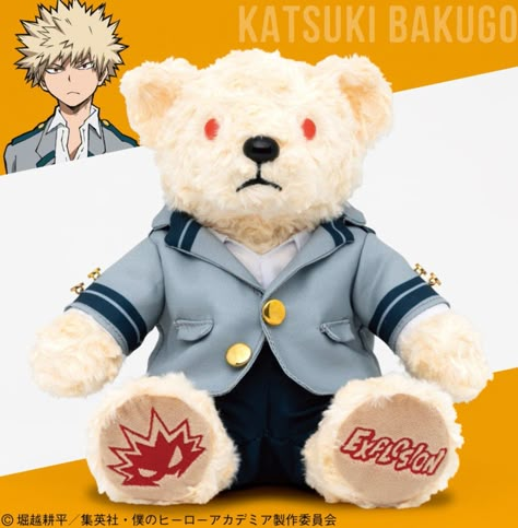 Bakugou Plushie, Bakugou Merch, Bakugo Merch, Todoroki And Bakugou, Mha Merch, Bakugo Katsuki Fanart Cute, Anime Rules, Arte Monster High, Anime Accessories