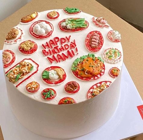 Filipino Cake, Sweet Dishes Recipes, Cake Inspo, 3d Cake, Filipino Food, Pretty Birthday Cakes, Cute Birthday Cakes, Birthday Cake Decorating, Cute Desserts