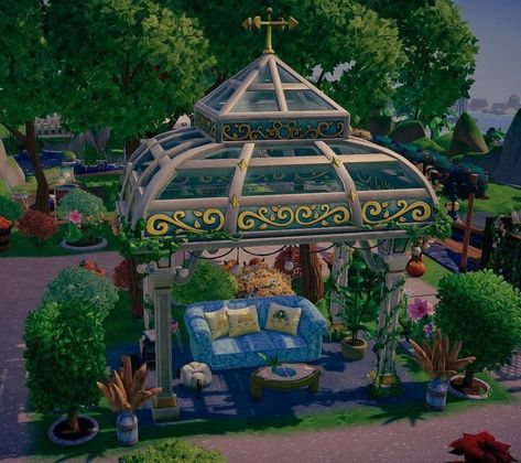 Disney Dreamlight Valley Gazebo, Dreamlight Valley Gazebo, Dreamlight Valley Carousel, Disney Dreamlight Valley Design Ideas Dazzle Beach, Dreamlight Valley Storage Room, Dreamvalley Disney, Disney Dreamlight Valley Design Ideas, Ddv Inspiration, Dreamlight Valley Design Ideas