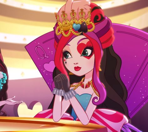 Lizzie Hearts - Way To Wonderland Outfit Lizzy Hearts Icon, Every After High Characters, Eah Wonderland Characters, Lizzie Hearts Way Too Wonderland, Lizzie Hearts Ever After High, Lizzie Hearts Outfit, Lizzie Hearts Aesthetic, Lizzie Hearts Icon, Ever After High Lizzie Hearts