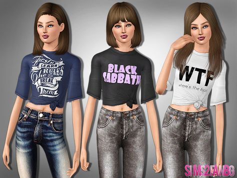 sims2fanbg's 473 - Teen Casual Top The Sims 3 Cc, Sims 3 Cc Clothes, Sims 2 Cc, Sims 3 Cc, Sims 3 Cc Finds, Sims 3 Mods, Sims 4 Cc Skin, Sims 4 Toddler, The Sims 3