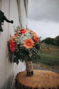 Gerber Daisy Bouquet Wedding, Gerber Daisy Bouquet, Gerber Daisy Wedding, Daisy Bouquet Wedding, Country Wedding Bouquets, Gerbera Daisy Wedding, Rustic Bridal Bouquet, Country Farm Wedding, Gerbera Daisy Bouquet