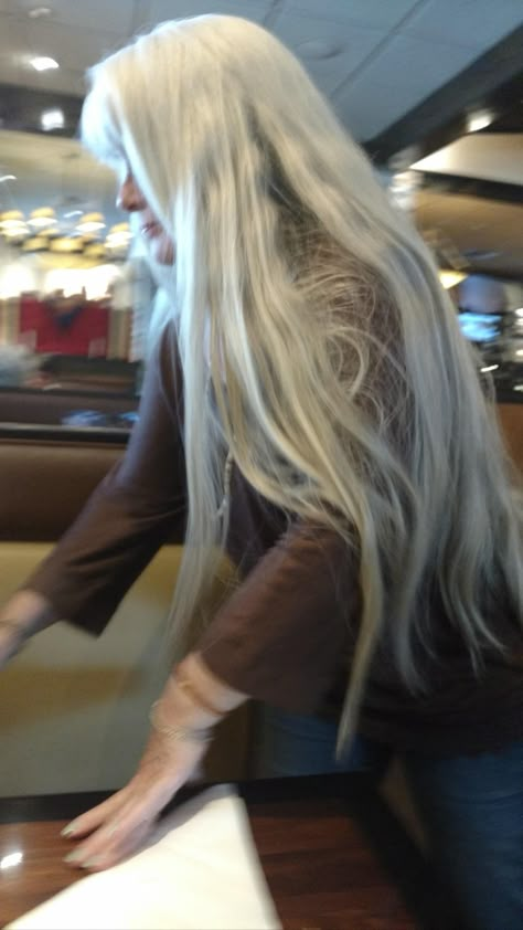 Very long hair
Natural white hair
Silver hair Long White Blonde Hair, Long Platinum Hair, Long Grey Hair, Natural White Hair, Long Silver Hair, Silver White Hair, Long White Hair, Grey White Hair, White Hair Color