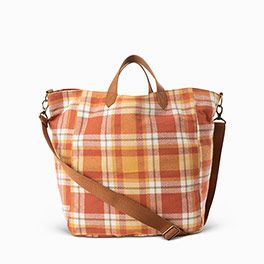 Casual Crossbody Tote - Fall Woven Plaid Thirty One Fall, Window Shopper, Bride Tote Bag, Utility Tote Bag, Bride Tote, Large Utility Tote, Tote Organization, Thirty One Bags, Reversible Tote