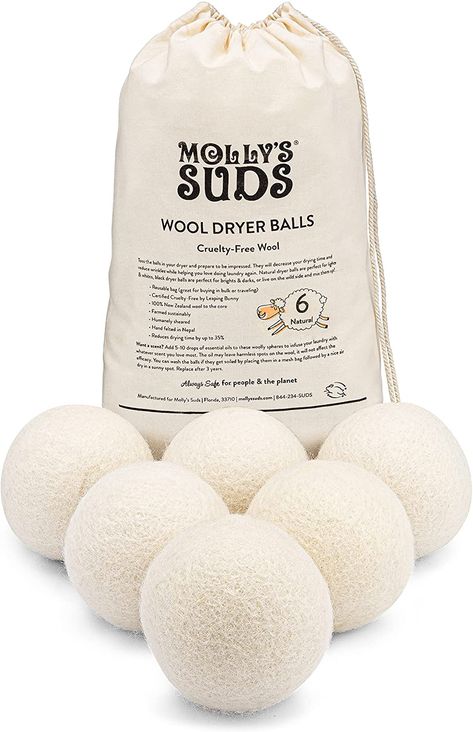 Laundry Balls, Powder Laundry Detergent, Natural Laundry, Dryer Balls, Organic Fabric, Wool Dryer Balls, Wool Balls, Linen Spray, White Set