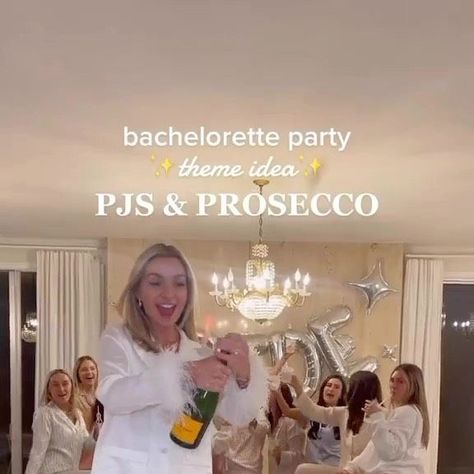 Green Wedding Shoes | Jen on Instagram: "This bachelorette theme will forever be iconic ✨ 👉🏼 Tag your besties who would love this & hit that link in bio for our favorite pjs for an epic bachelorette slumber party 🥂👯‍♀️ Reel thanks to bride-to-be @gingeriley #bacheloretteparty #slumberpartyfun #bachelorettepartyideas #bachelorettepartyweekend" Hens Slumber Party, Slumber Party Bachelorette, Bachelorette Slumber Party, Bachelorette Slumber Parties, Bachelorette Theme, Bachelorette Party Weekend, Bachelorette Themes, Bachelorette Party Themes, Slumber Party