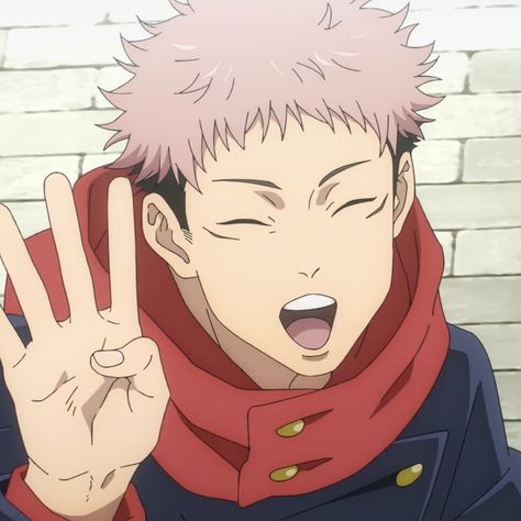 jujutsu kaisen season 2 ep 30 Pink Hair Guy, Yuji Itadori, 5 Anime, Cutie Patootie, Photo Profil, Jujutsu Kaisen, Character Drawing, Cute Icons, Dark Fantasy