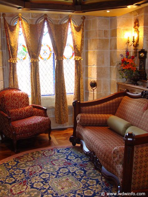 cinderella castle suite at disney world | Custom designed sofa bed… Cinderella Suite, Ballroom Aesthetic, Fairy Tea Parties, Famous Castles, Osaka Castle, Disney Magic Kingdom, Cinderella Castle, Victoria Falls, Disney Resorts