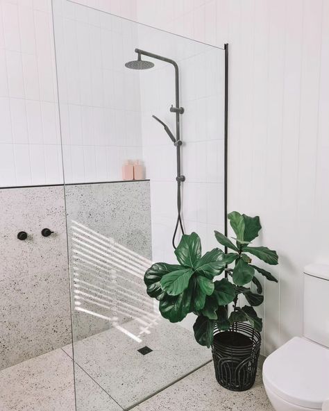 Can you spot the money saving tiling tips in this space by the incredibly talented @studiob.interior.design ❓ Use these tips as seen in this bathroom to save on your bathroom reno: ✔️ Choose one feature tile for the floor and a half feature wall (exampled here with our Promenado White Textured Tile) ✔️ Choose the second tile from our budget Beaumont Max range (exampled here with our Voyage White Matt Tile) ✔️ Only tile the necessary areas and wall panel or paint the rest Bonus tips: ✔️ C... Half Feature Wall, Half Tiled Bathroom, Half Tiled Bathroom Walls, Tiled Bathroom Walls, Reno Bathroom, Textured Tile, Tiled Bathroom, Feature Tiles, Bathroom Reno