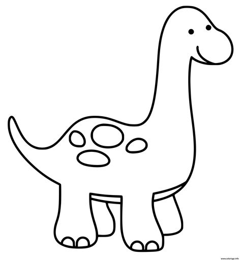 Coloriage dinosaure facile simple à imprimer Dinosaur Cartoon, Theme Halloween, Edible Images, Dinosaurs, Coloring Books, Mario, Snoopy, Mario Characters, Cricut