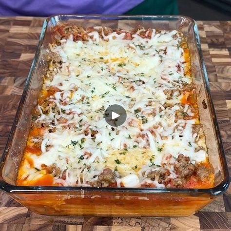 Dump And Bake Pasta, Bake Pasta, Manicotti Pasta, Cheese Manicotti, Dump And Bake, Easy Pasta Dishes, String Cheese, Pasta Dinner Recipes, Tasty Pasta