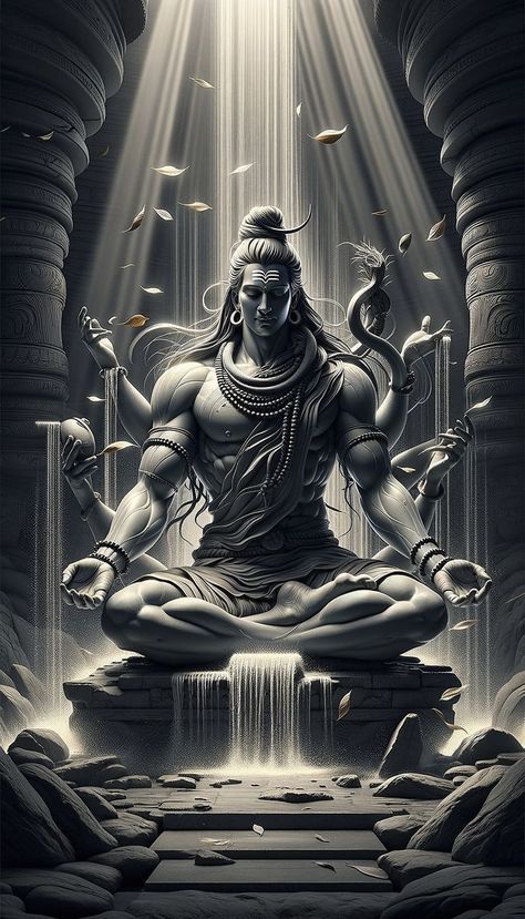 Shiv Pics Lord Shiva, Mhadev New Pic Wallpaper, Shiva Parvati Wallpaper, Sawan Images, Shiva Hd Wallpaper, Shiva The Destroyer, Shiva Meditation, Mahadev Shiva, Rama Krishna