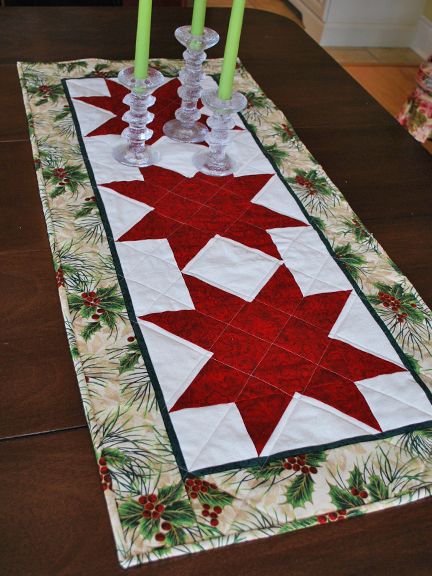 Quilted Winter Table Runners Patterns Free, Christmas Table Runner Patterns Free, Christmas Runners Table, Farmhouse Christmas Table Runner, Christmas Table Runners Patterns Free, Christmas Table Runner Pattern, Quilted Table Runners Christmas, Table Runner Tutorial, Christmas Quilt Blocks