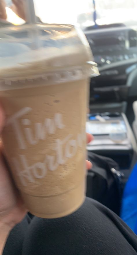 Ice Cap Tim Hortons, Tim Hortons Ice Cap, Ice Cap, Tim Hortons, Bestest Friend, Food Videos Desserts, Food Videos, Lifestyle, Memes