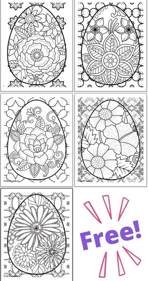 Easter Mandala Coloring Pages, Easter Pages Printable, Easter Coloring Pages For Adults, Free Easter Egg Printables, Easter Activity Sheets Free Printables, Easter Egg Coloring Pages Free Printable, Easter Coloring Sheets Free Printables, Easter Eggs Coloring Pages, Easter Colouring Printables