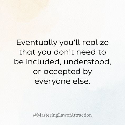 Discover the freedom of being your authentic self! 🌼 Eventually, you'll realize that true peace comes from not needing external validation. You don't need to be included, understood, or accepted by anyone but yourself. Embrace your uniqueness and walk your path with confidence! 💪 Dont Need Validation Quotes, I Don’t Need Your Approval, Quotes About Not Needing Validation, True Identity Quotes, You Dont Need Validation From Others, Quotes About Validation From Others, Validate Yourself Quotes, Advocate For Yourself Quotes, External Validation Quotes