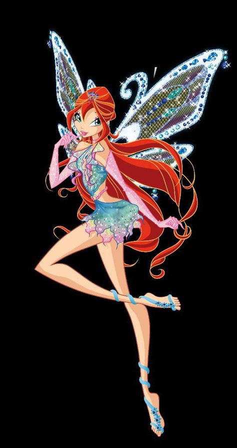 Winx Club Bloom prototype concept Enchantix by dominowinx on DeviantArt Winx Cosplay, Fire Fairy, Klub Winx, Fairy Paintings, Les Winx, Bloom Winx Club, Fairy Artwork, Cartoon Tattoos, Halloween Disfraces