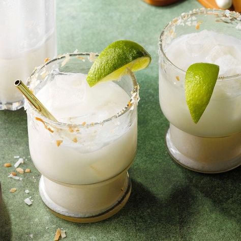 27 Best Margarita Recipes | Taste of Home Frozen Limeade Margarita, Coconut Margarita Recipe, Limeade Margarita, Frozen Watermelon Margarita, Mango Margarita Recipe, Frozen Mango Margarita, Blood Orange Recipes, Best Margarita, Frozen Limeade