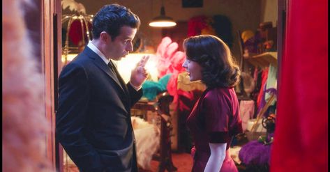 Midge And Lenny, Luke Kirby, Maisel Style, Midge Maisel, Lenny Bruce, The Marvelous Mrs Maisel, Jazz Cat, Marvelous Mrs Maisel, Mrs Maisel