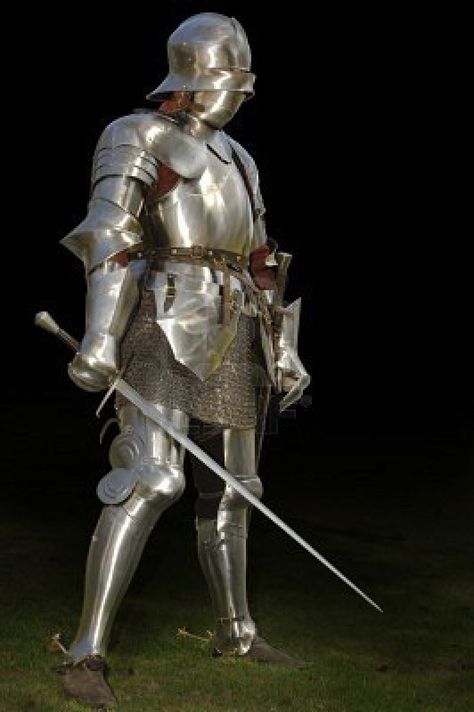 Armor Clothing, Ancient Armor, Historical Armor, Late Middle Ages, Armadura Medieval, Knight In Shining Armor, Knight Armor, Arm Armor, Suit Of Armor