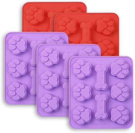 Frozen Blueberry Yogurt Dog Treats Yogurt Dog Treats, Boutique Patisserie, Peanut Butter Yogurt, Cake Pudding, Frozen Dog Treats, Silicone Ice Molds, Peanut Butter Dog Treats, Creative Snacks, Frozen Dog